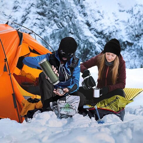 قناع شتوي منسوج مكون من 3 فتحات من بوكافت، قناع تزلج بغطاء كامل للوجه بالاكلافا الدافئة للتزلج والدراجات النارية والتزلج على الجليد باللون الأصفر الفلوريسنت in Kuwait