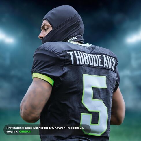G8RSkin Lux - Padded Balaclava with Impact Protection, Temp-Regulating Ski Mask, Helmet Liner for Skiing & Football in Saudi Arabia