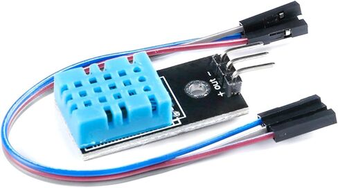 5Pcs DHT11 Digital Sensor Module - 3.3V-5V Temperature and Humidity Measurement, Environment Detection with Wires for Arduino Raspberry Pi 2 3 in Saudi Arabia