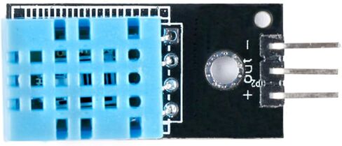 5Pcs DHT11 Digital Sensor Module - 3.3V-5V Temperature and Humidity Measurement, Environment Detection with Wires for Arduino Raspberry Pi 2 3 in Saudi Arabia