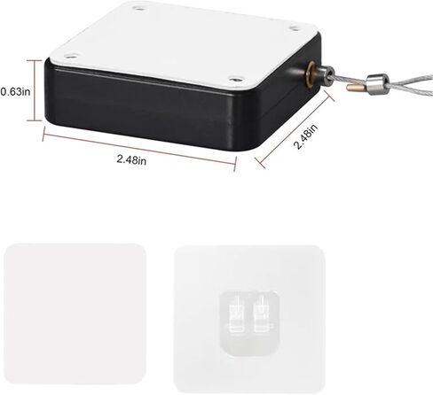 Exquisite-2 Piece Punch-Free Door Closer with Tunnel Pull for Home Office 500G in Saudi Arabia