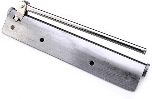 باب قابل للتعديل أقرب من الفولاذ المقاوم للصدأ زنبركي فضي اللون بقوة للمنزل والمكتب بوابة مقاومة للحريق 40 كجم in Kuwait