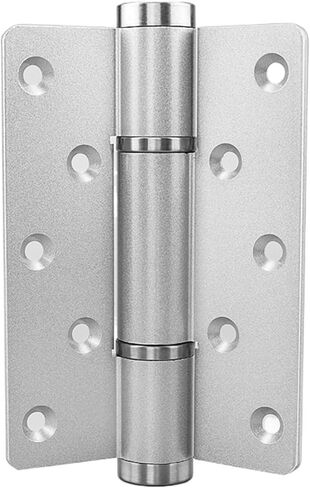 2pcs Door Closer Hidden Hinge Positiong Soft Closing Stopper Aluminum Alloy Device Hardware(Groove Type-Gray) in Saudi Arabia