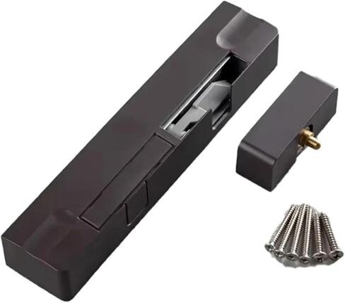 سدادة الباب الأقرب Deferme Porte Automatique Retratil Closingtope أسود بني مفتوح من اليسار in Kuwait