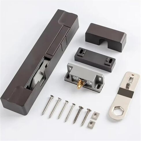 سدادة الباب الأقرب Deferme Porte Automatique Retratil Closingtope أسود بني مفتوح من اليسار in Kuwait