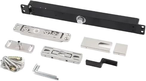 باب دوار بعمود مركزي خالٍ من الأخدود، إطار من الألومنيوم الأرضي من النوع المخفي، زنبرك أرضي بزاوية 360 درجة (C) in Kuwait