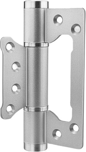 2pcs Door Closer Hidden Hinge Positiong Soft Closing Stopper Aluminum Alloy Device Hardware(Groove Type-Gray) in Saudi Arabia