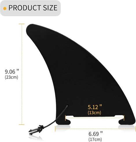 Freein Inflatable Stand Up Paddle Board Replacement Center Fin Snap in Center Fin for SUP Freein Paddle Board in Kuwait