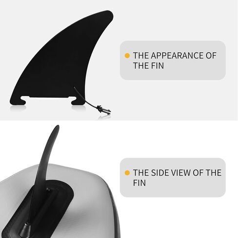 Freein Inflatable Stand Up Paddle Board Replacement Center Fin Snap in Center Fin for SUP Freein Paddle Board in Kuwait