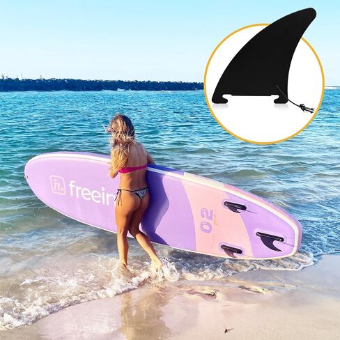 Freein Inflatable Stand Up Paddle Board Replacement Center Fin Snap in Center Fin for SUP Freein Paddle Board in Kuwait