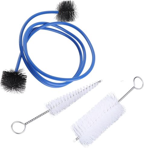 مجموعة 3 قطع من فرش تنظيف البوق، فرشاة مرنة لقطعة الفم على شكل ثعبان، ملحقات للعناية بالثعبان، مجموعة أدوات تنظيف فرشاة مرنة لفرشاة تنظيف صمام البوق in Kuwait