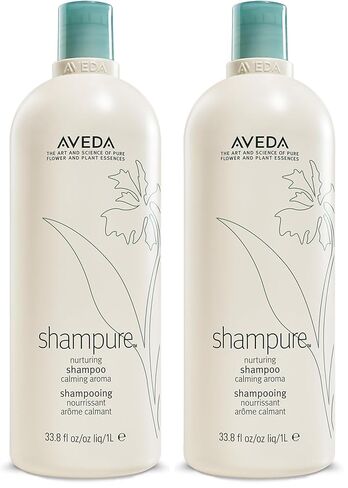 Aveda Shampure رعاية الشامبو من أجل الشعر غرامة إلى متوسطة | ينظف الشعر بلطف | الشامبو اليومي | 96 ٪ مشتقة بشكل طبيعي* | رائحة تهدئة من لافندر ويلانج يلانج in Kuwait