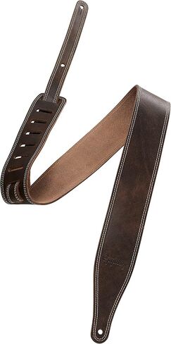 Epiphone Premium Leather Guitar Strap, Brown in Kuwait