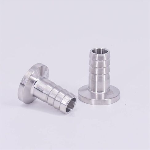 LUISAS 12.7mm 1/2" Hose Barb x 0.5" Tri Clamp SUS 304 Stainless Steel Sanitary Tri-Clamp Hosetail Coupler Fitting in Saudi Arabia