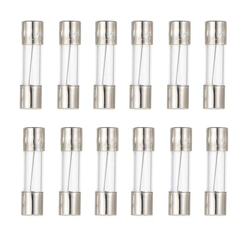 (12Pcs) F5AL125V 5A 125V fuses 5x20 mm, 5 amp 125 Volt Fast-Blow Glass Fuses 0.2x0.78 Inch (5A) in Kuwait