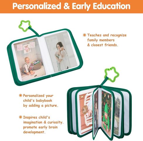 Abcxgood Baby Products Baby's Baby's Family Album Baby Baby Book يحمل 4 × 6 في صور لينة Baby Book مناسبة للهدايا حديثي الولادة للأطفال in Kuwait