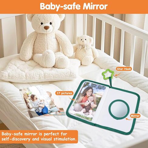Abcxgood Baby Products Baby's Baby's Family Album Baby Baby Book يحمل 4 × 6 في صور لينة Baby Book مناسبة للهدايا حديثي الولادة للأطفال in Kuwait