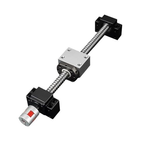 Ball Screw, Linear Guide Ball Screw 1pcs C7 Ball Screw SFU2505 with End Machined+ Nut+ Housing+BK/BF20 Support(300mm) in Saudi Arabia