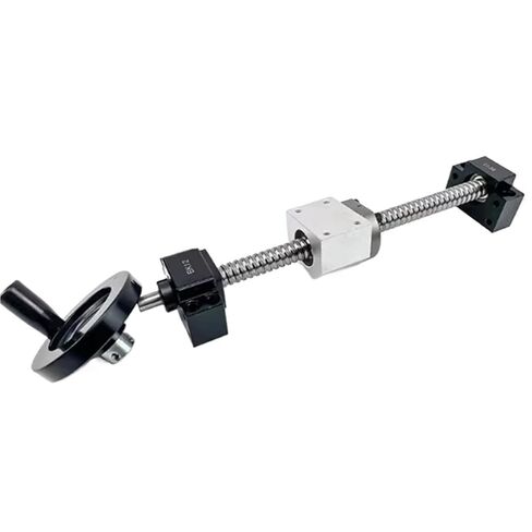 Ball Screw, Linear Guide Ball Screw SFU1605 16mm C7 Rolled Ball Screw with Single Nut End Machined 250-1000mm for Engraver Router(250mm) in Kuwait