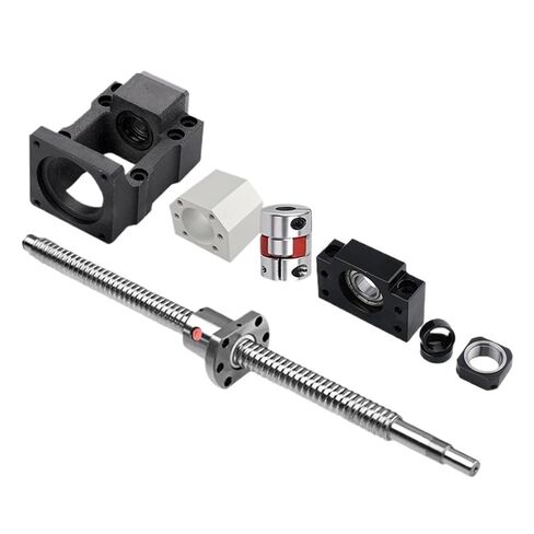 Ball Screw, Linear Guide Ball Screw Ball Screw SFU2005 200mm-1000mm BF15+C7 HM15-60+Coupler DSG20H(1000mm) in Kuwait