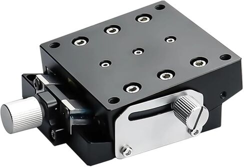 Motorized Rotary Positioning Stage X Axis XY Axis 40mm GFWG40 GFG40 Sliding Table Manual Radian Angle Table Goniometer Swing Table Measurement Displacement Radian(GFG40-40) in Saudi Arabia