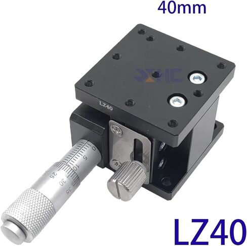 مرحلة تحديد المواقع الدوارة بمحركات المحور Z 40 × 40 مم LZ40 طاولة منزلقة منصة الإزاحة البصرية منصة ضبط عالية الدقة ارتفاع قابل للتعديل مرحلة المصاعد المنزلقة in Kuwait