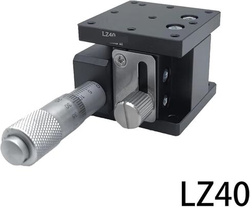 مرحلة تحديد المواقع الدوارة بمحركات المحور Z 40 × 40 مم LZ40 طاولة منزلقة منصة الإزاحة البصرية منصة ضبط عالية الدقة ارتفاع قابل للتعديل مرحلة المصاعد المنزلقة in Kuwait