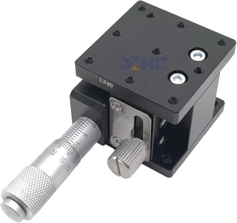 مرحلة تحديد المواقع الدوارة بمحركات المحور Z 40 × 40 مم LZ40 طاولة منزلقة منصة الإزاحة البصرية منصة ضبط عالية الدقة ارتفاع قابل للتعديل مرحلة المصاعد المنزلقة in Kuwait