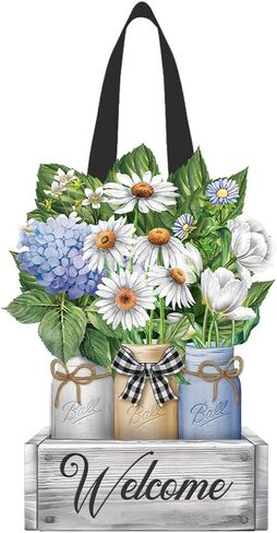 Briarwood Lane Sunshine Butterflies Wood Door Holder in Kuwait
