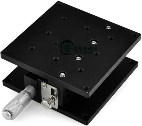 مرحلة تحديد المواقع الدوارة بمحرك Z المحور 90 مم LZ90 الإزاحة البصرية المتنقلة منصة الضبط الدقيق ارتفاع المصاعد القابلة للتعديل محطة تشذيب الطاولة المنزلقة (LZ90-2) in Saudi Arabia