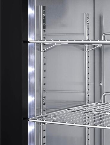 Summit Appliance عمق ضحل 15 بوصة. مبرد نبيذ 23 زجاجة أو 40 علبة مشروبات من الفولاذ المقاوم للصدأ - ASDG1521V1 in Kuwait