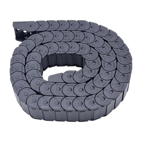 1-Meter Cable Drag Chain Fully Enclosed and Non openable Series J18F.1. B 18 * 25 18 * 37(48mm,18x25 mm) in Saudi Arabia