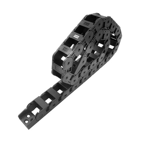 Meter 18 Series Drag Chain Cable Wire Carrier Towline Router Machine Tools Bridge Type Exterior Opening(R38,18x25 mm) in Saudi Arabia