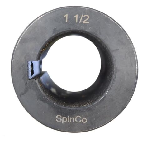 1-1/2" Solid Shaft Coupler w/Keyway and Set Screws by SpinCo in Saudi Arabia