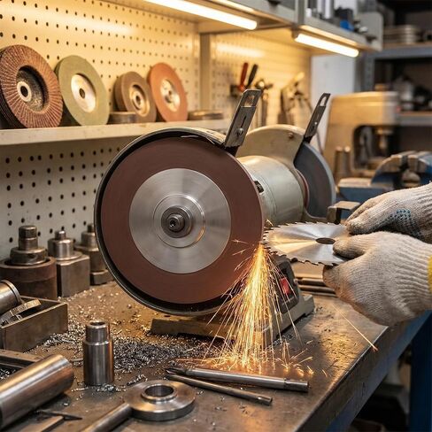 Diamond Grinding Wheel for Alloy and Tungsten Steel, 125mm x 10mm x 32mm x 8mm, Resin Abrasive in Saudi Arabia