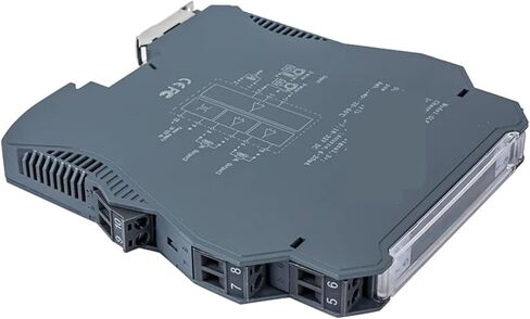 One in one Out Analog Signal Converter 4-20ma 75mv 0-10V 0-5V 35MM Rail(0-5v Output,0-20mA Input) in Saudi Arabia
