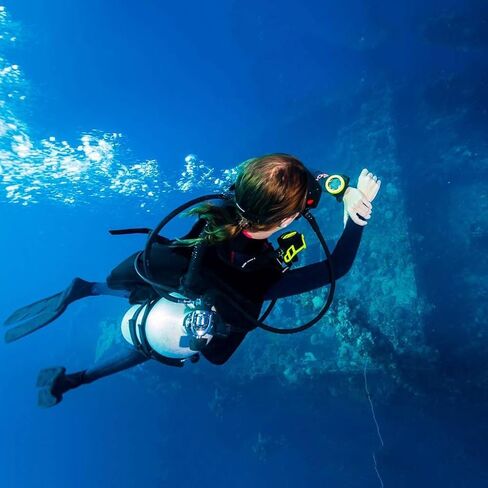 بدلة ركوب الأمواج للسيدات، بدلة غطس كاملة للسيدات، بدلة غطس للسيدات من قطعتين، بدلة سباحة دافئة وبنطلون، بدلة سباحة من النيوبرين 2 مم، مناسبة لمختلف الرياضات البحرية (اللون: أخضر فاتح، المقاس: S) in Kuwait