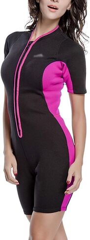 بدلة ركوب الأمواج للسيدات، بدلة سباحة للغطس، بدلة سباحة من النيوبرين 2 مم للسيدات، بدلة سباحة واقية من الشمس دافئة ومقاومة للبرودة، بدلة سباحة رياضية للغطس وركوب الأمواج in Kuwait