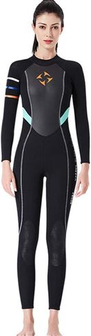 الشباب النساء قطعة واحدة كامل الجسم 3 مللي متر النيوبرين الخلفي البريدي الأشعة فوق البنفسجية حماية بدلة غوص بدلة ركوب الأمواج الغوص والغطس والسباحة الحرارية بذلة in Kuwait