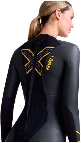2XU Women's Propel P:1 Wetsuit Black/Ambition X-Small in Saudi Arabia