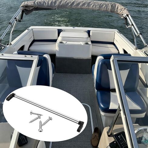 2 Sets Boat Windshield Support Bar Replacement Marine Windshield Brace Kit Aluminum for Boat Ship Marine Vessel Window Bars in Saudi Arabia