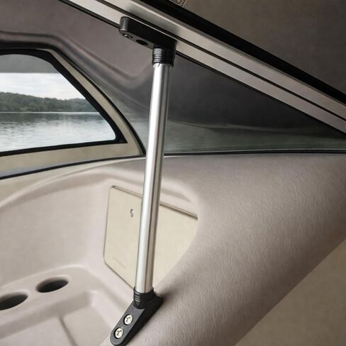 2 Sets Boat Windshield Support Bar Replacement Marine Windshield Brace Kit Aluminum for Boat Ship Marine Vessel Window Bars in Saudi Arabia