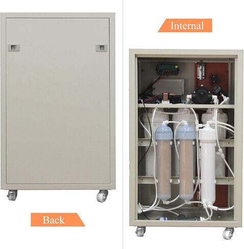 معدات المياه فائقة النقاء لمختبر هانشن، معدات المياه منزوعة الأيونات المعملية، آلة المياه منزوعة الأيونات مع شاشة عرض المقاومة (15 لتر/ساعة) in Kuwait