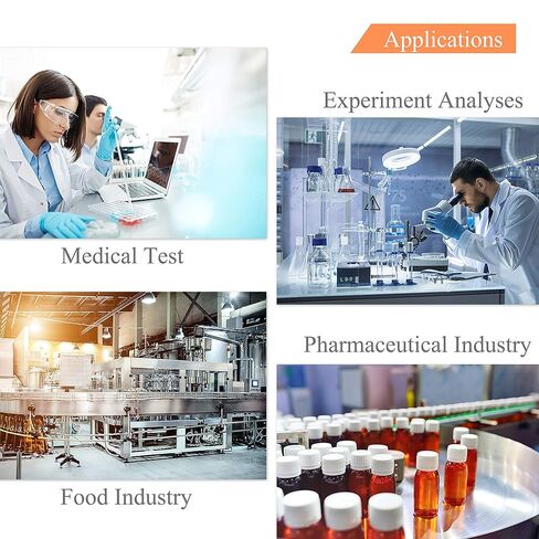 Lab Ultra Water Purification Systems, Hanchen Lab Water Filters Laboratory Deionized Water System 5-Stage RO Water Purification Equipment with Conductivity Display (15L/H) in Kuwait