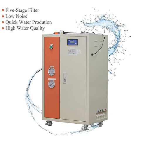 Lab Ultra Pure Water Machine, Hanchen Lab Water Filters Laboratory Deionized Water System 5-Stage RO Water Purification Equipment with Conductivity Display (10L/H) in Kuwait