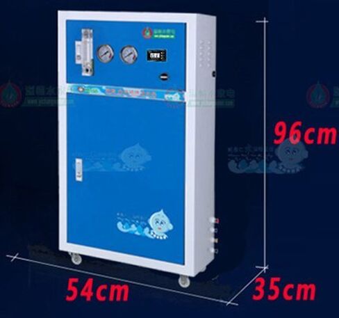 Laboratory deionized Water Machine, Industrial Water Purification Equipment, Ultra Pure Water Equipment with resistivity Display (80L/H) in Saudi Arabia