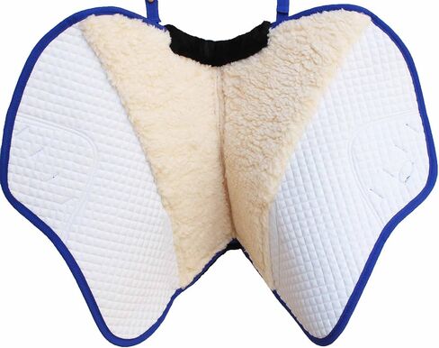 CHALLENGER Horse English Contoured Quilted All Close Contact Trail Saddle Pad Ombre 72172 in Saudi Arabia