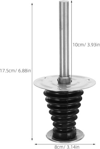 رافعة قفل باب التخزين البارد من Holibanna بمقبض ستانلس 10 سم لأبواب الفريزر والفرن حتى سمك 10 سم in Kuwait