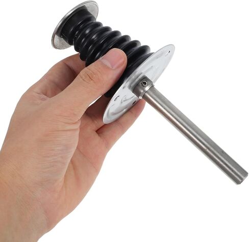 رافعة قفل باب التخزين البارد من Holibanna بمقبض ستانلس 10 سم لأبواب الفريزر والفرن حتى سمك 10 سم in Kuwait