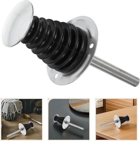 رافعة قفل باب التخزين البارد من Holibanna بمقبض ستانلس 10 سم لأبواب الفريزر والفرن حتى سمك 10 سم in Kuwait